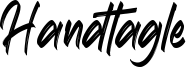 Handtagle Font