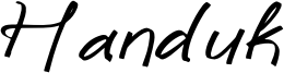 Handuk Font