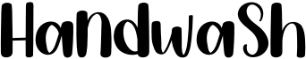 Handwash Font