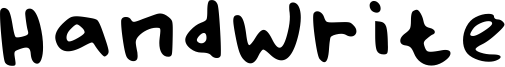 Handwrite Font