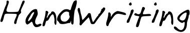 Handwriting Font