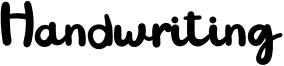 Handwriting Font