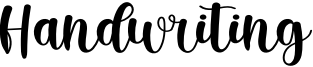 Handwriting Font
