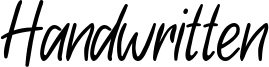 Handwritten.otf