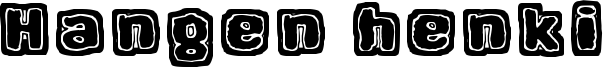 Hangen henki Font