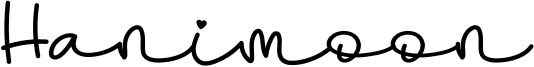 Hanimoon Font