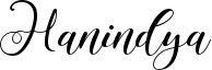 Hanindya Font