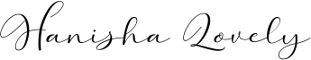 Hanisha Lovely Font