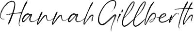 Hannah Gillberth Font