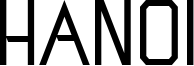 Hanoi Font