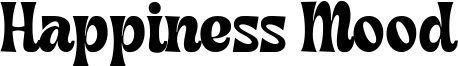 Happiness Mood Font