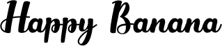Happy Banana Font