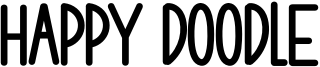 Happy Doodle Font