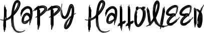 Happy Halloween Font