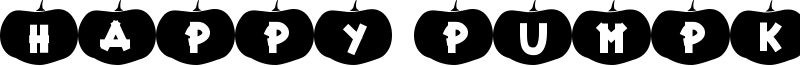 Happy Pumpkins Font