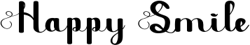 Happy Smile Font