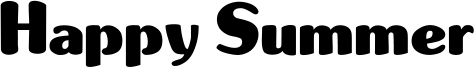Happy Summer Font