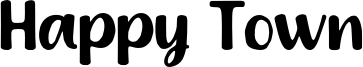 Happy Town Font