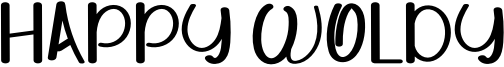Happy Woldy Font