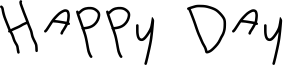 Happy Day Font