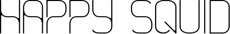 Happy Squid Font