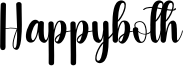 Happyboth Font