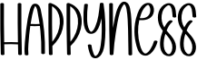 Happyness Font