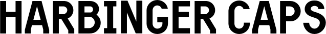 Harbinger Caps Font