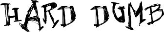 Hard Dumb Font