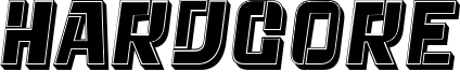 Hardcore Font