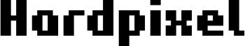 Hardpixel Font