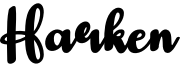 Harken Font
