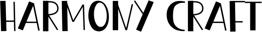 Harmony Craft Font