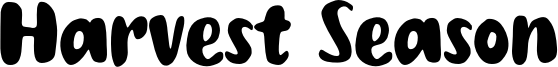 Harvest Season Font