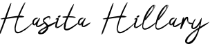 Hasita Hillary Font