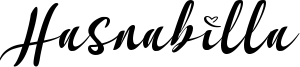 Hasnabilla Font