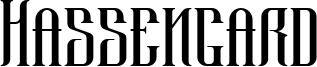 Hassengard Font