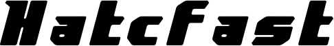 Hatcfast Font