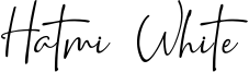 Hatmi White Font