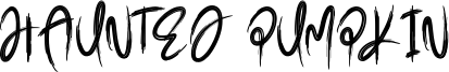 Haunted Pumpkin Font