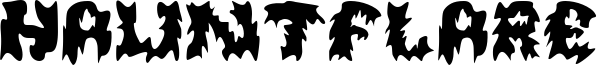 Hauntflare Font