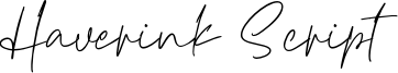 Haverink Script Font
