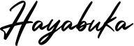 Hayabuka Font