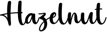 Hazelnut.otf