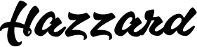Hazzard Font