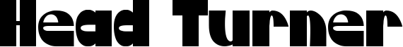 Head Turner Font