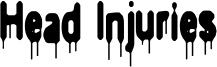 Head Injuries Font