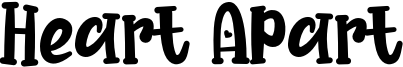 Heart Apart Font