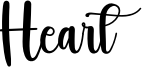 Heart Font