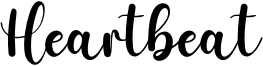 Heartbeat Font